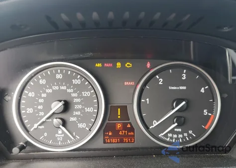 2013 BMW X5 xDrive35D из США, поврежденный, VIN 5UXZW0C54D0B96089